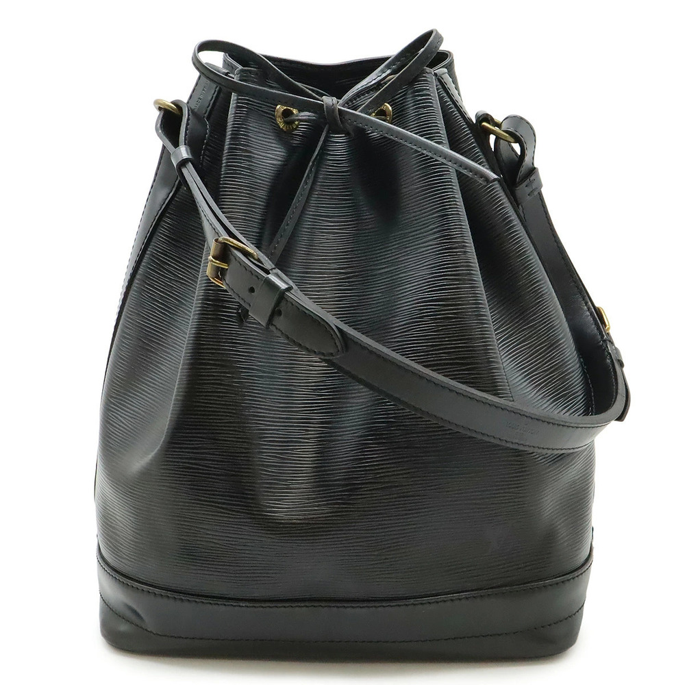 LOUIS VUITTON Epi Noe Shoulder Bag Hobo Drawstring Noir Black